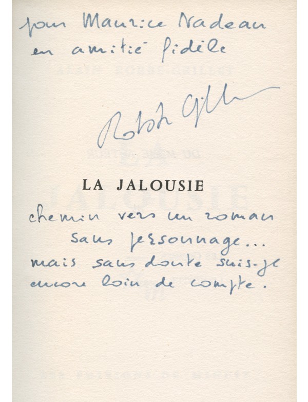 ROBBE-GRILLET (Alain)