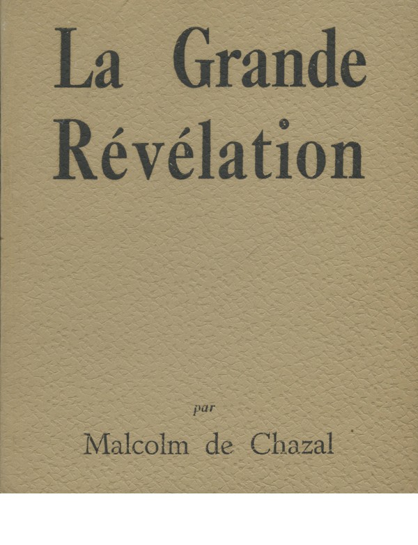 CHAZAL (Malcolm, de)