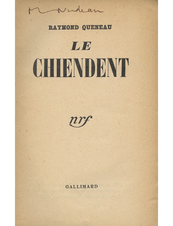 QUENEAU (Raymond)