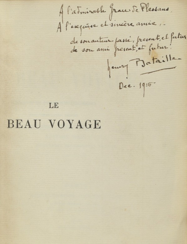 BATAILLE (Henry)