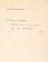 BELLMER Hans Petite anatomie de l'inconscient physique  ou anatomie de l'image Terrain Vague 1957 édition originale envoi