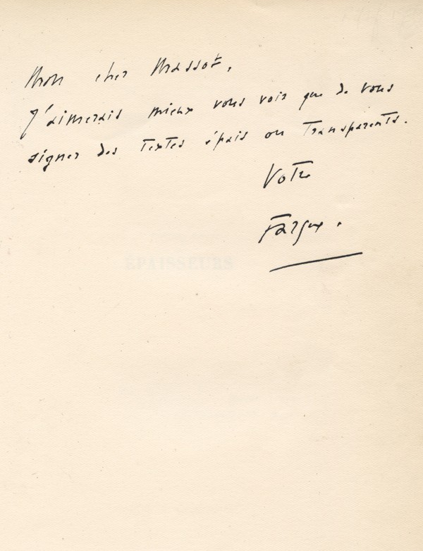 FARGUE (Léon-Paul)
