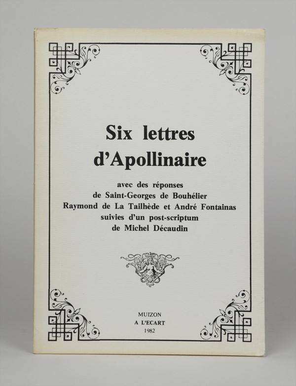 APOLLINAIRE (Guillaume)