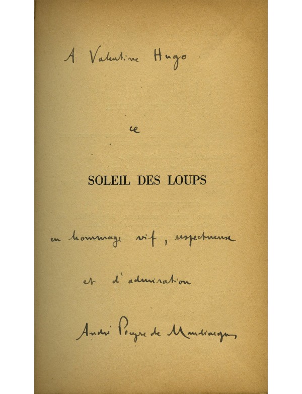 PIEYRE DE MANDIARGUES (André)