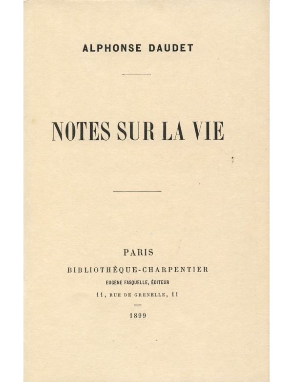 DAUDET (Alphonse)