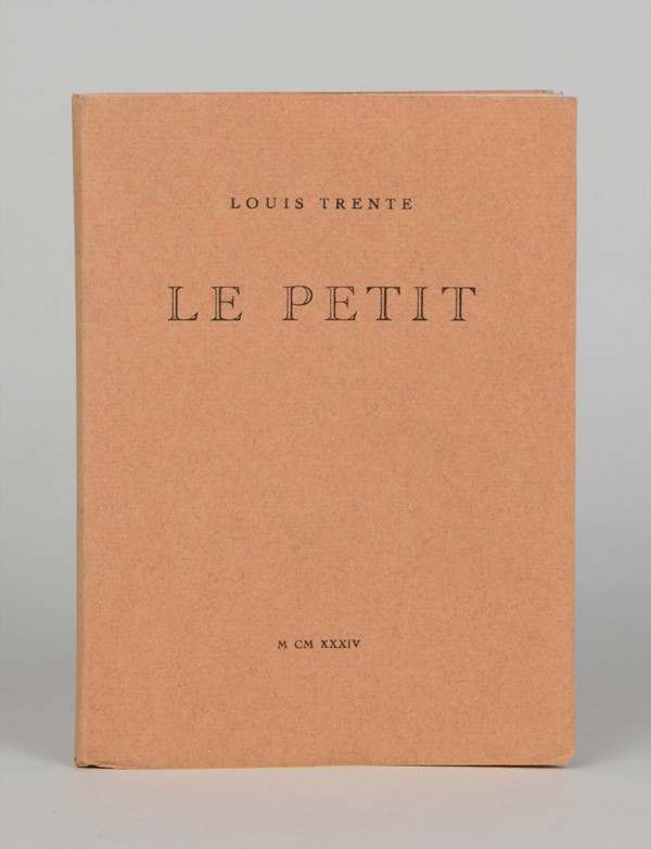 [BATAILLE (Georges)] TRENTE (Louis)