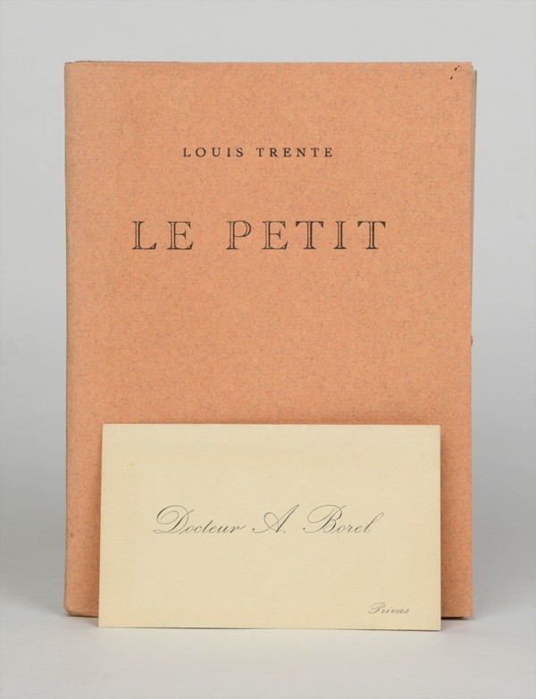 [BATAILLE (Georges)] TRENTE (Louis)