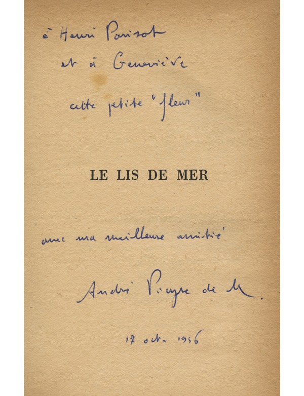 PIEYRE DE MANDIARGUES (André)