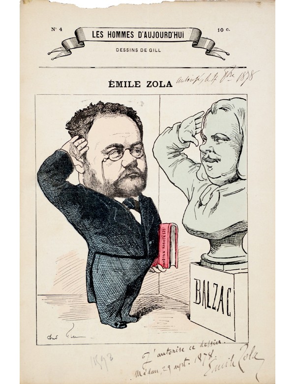 [ZOLA (Émile)] GILL (André)