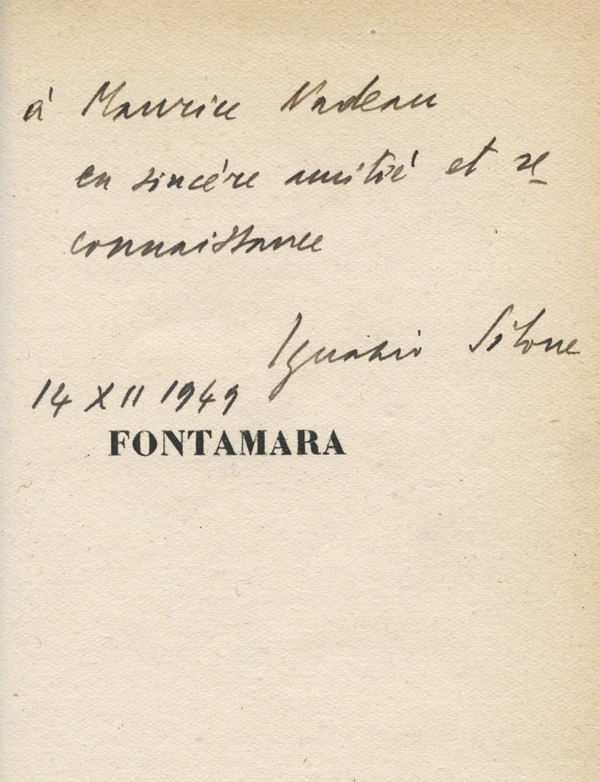 Fontamara by Ignazio Silone Fontamara by Ignazio Silone