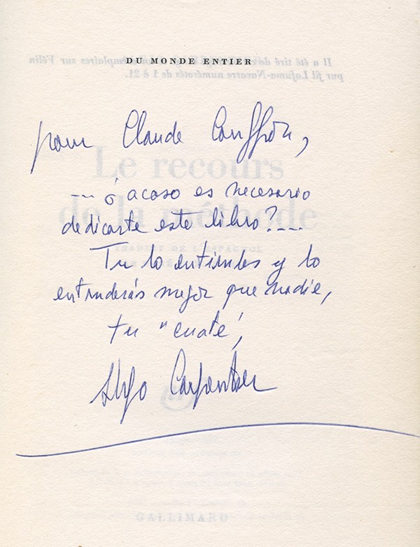 CARPENTIER (Alejo)