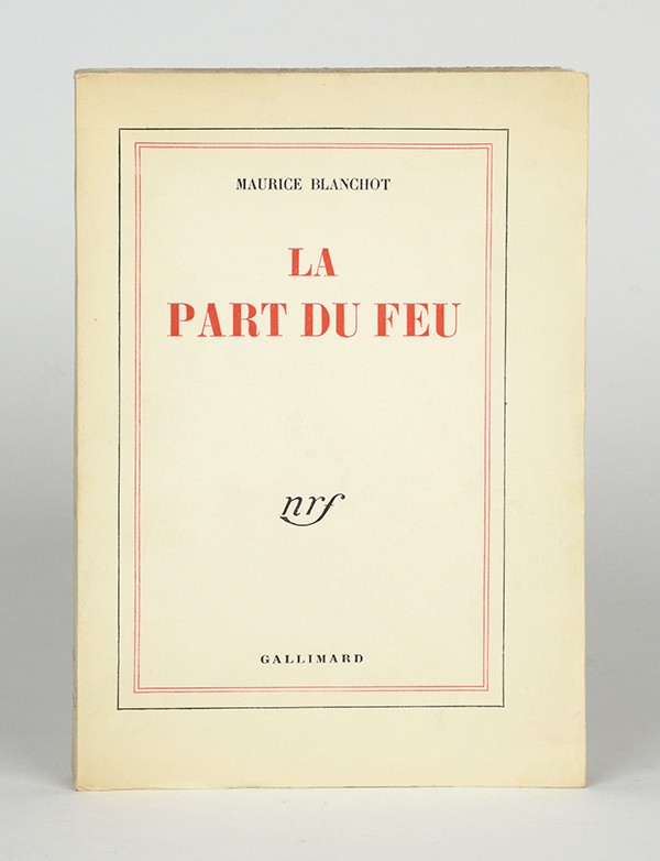 BLANCHOT (Maurice)