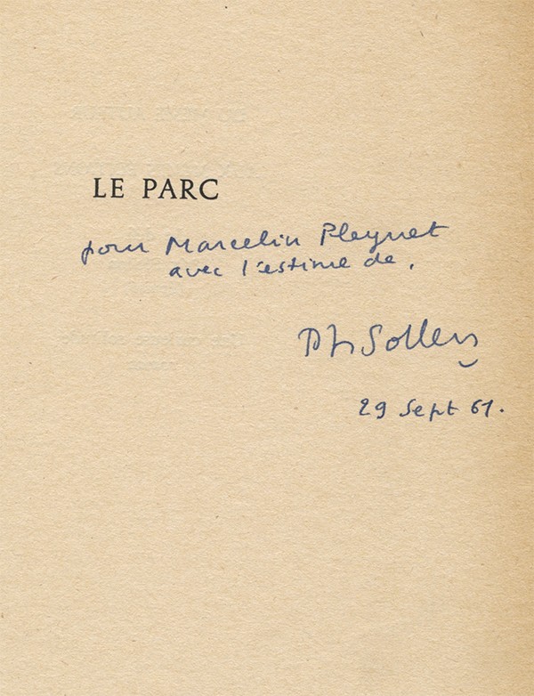 SOLLERS (Philippe)