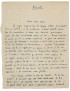 FOURRIER (Marcel) Deux lettres à Jean Bernier à propos de Clarté 1925