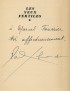 ELUARD (Paul) Les Yeux fertiles GLM 1936 envoi à Marcel Fourrier