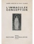 BRETON (André) & ELUARD (Paul) L'Immaculée Conception Editions surréalistes 1930