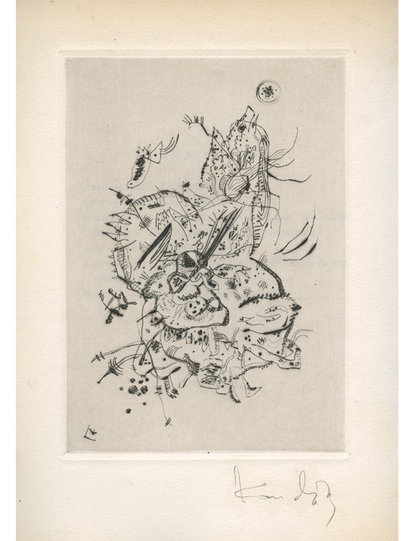 CHAR (René) Le Marteau sans maître Editions Surréalistes 1934 eau-forte de Kandinsky envoi autographe signé à Marcel Fourrier