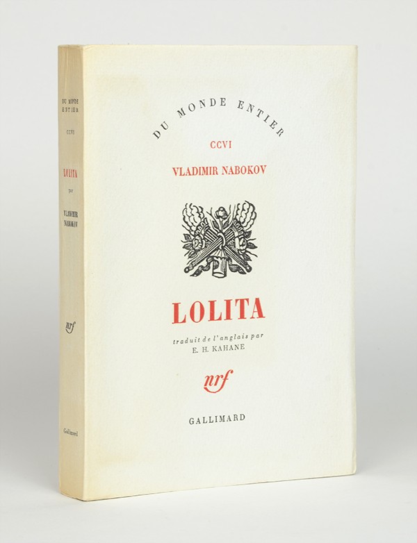 NABOKOV Vladimir Lolita Gallimard Du Monde Entier 1959