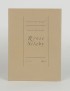 DUCHAMP Marcel Rose Selavy édition originale collection Biens nouveaux GLM 1939