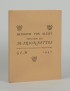 KLEIST Heinrich von Essai sur les marionnettes GLM 1937 vieux Japon grand papier