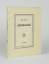 [SAINT-JOHN PERSE] Сен-Жон Перс [Anabase] Анабасис Jacques Povolozky 1926 édition originale russe