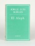 BORGES Jorge Luis El Aleph Emecé 1979 exemplaire signé par l'auteur 