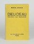 GRIAULE Marcel Dieu d'eau Chêne 1948 édition originale envoi autographe signé à Maurice Nadeau