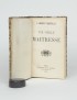 BARBEY D'AUREVILLY Jules Une vieille maîtresse Alexandre Cadot 1858 seconde édition reliure d'époque