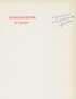 QUENEAU Raymond Cent mille milliards de poèmes Gallimard 1961 édition originale envoi autographe signé à Jean Dutourd