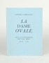 CARRINGTON Leonora La Dame ovale GLM 1939 illustré par 8 collages de Max Ernst vélin bleu grand papier