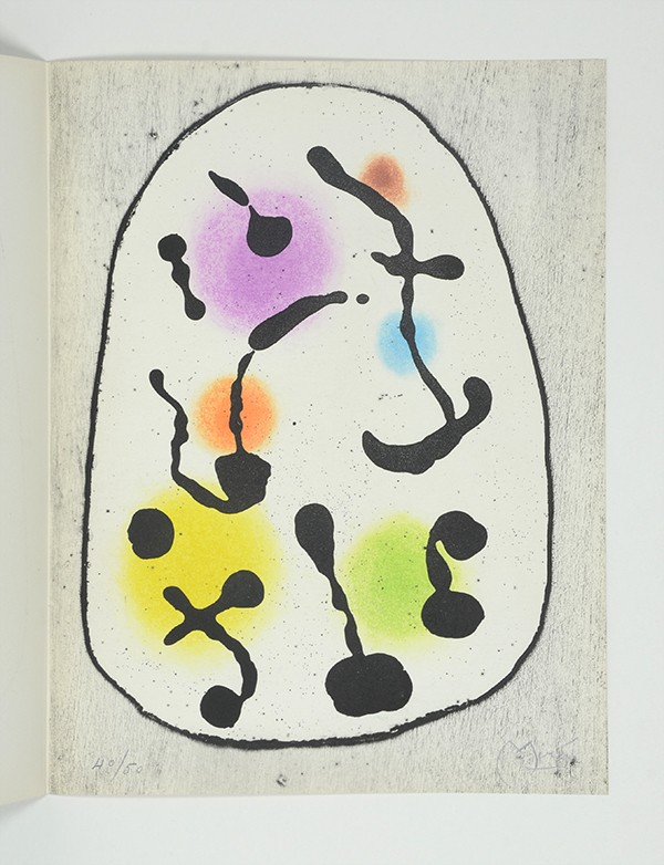 TAILLANDIER Yvon Miró 1959-1961 Pierre Matisse Gallery 1961 eau forte originale signée et lithographies