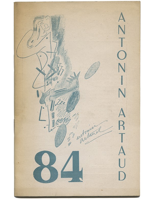 Numéro spécial de la Revue 84 consacré à Antonin Artaud 1948