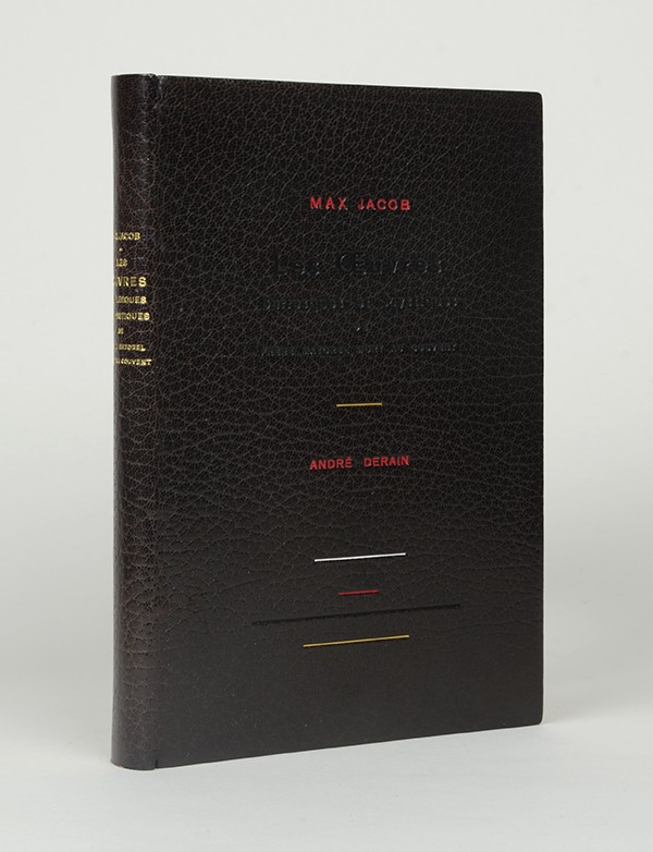 DERAIN André JACOB Max Les Œuvres burlesques et mystiques de frère Matorel mort au couvent Kahnweiler 1911