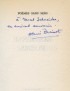 LEAR Edward Poèmes sans sens - Non sense poems édition bilingue envoi à Marcel Schneider