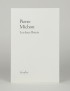 MICHON Pierre Les deux Beune Verdier 2023 édition en partie originale sur Rives Vergé ivoire grand papier