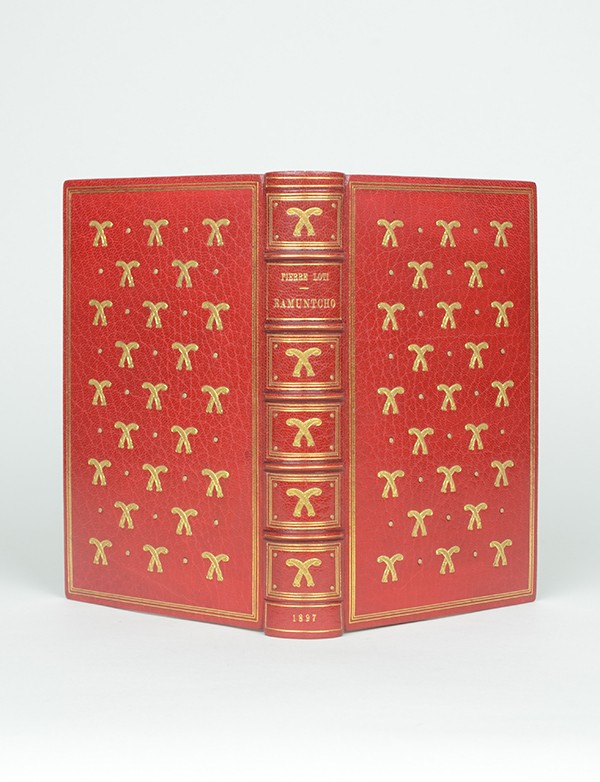 LOTI Pierre Ramuntcho Calmann Lévy 1897 édition originale Hollande reliure à décor de Semet & Plumelle
