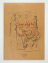 CAMPIGLI Massimo PAULHAN Jean La Ruche NRF 1952 10 lithographies originales dessin en sanguine