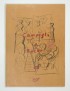 CAMPIGLI Massimo PAULHAN Jean La Ruche NRF 1952 10 lithographies originales dessin en sanguine