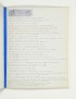 BRETON André Les États généraux Manuscrit autographe complet 1943 7 frottages originaux