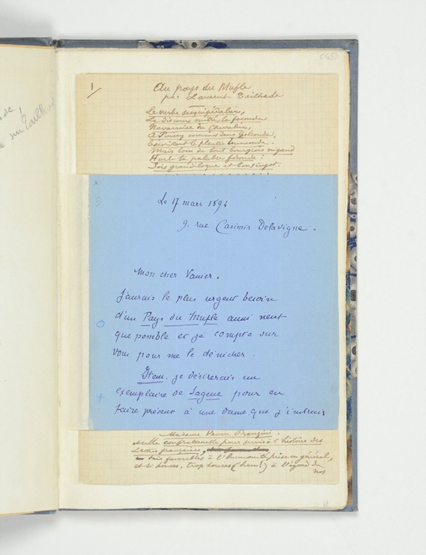 VERLAINE Paul Sagesse 1881 édition originale envoi autographe signé à Laurent Tailhade