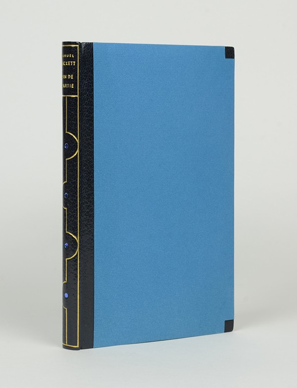 BECKETT Samuel Fin de partie Éditions de Minuit 1957 édition originale sur vélin pur fil du Marais