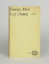 PEREC Georges Les Choses Julliard 1965 édition originale service de presse envoi autographe signé à Roger Greni