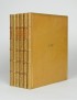 GONCOURT Edmond de Journal 1872 1877 Manuscrit autographe offert à Georges Hugo et relié pour lui à son chiffre par Lortic fils