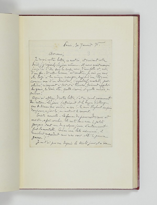 HUYSMANS Joris-Karl Correspondance à son ami Henri Girard 42 lettres autographes signées 1889 à 1903