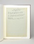 ELUARD Paul Grèce ma rose de raison 1949 Manuscrit autographe signé