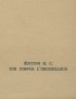 SAGAN Françoise Bonjour tristesse Julliard 1954 édition hors commerce tirée sur Corvol l'Orgueilleux 