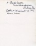 PAZ Octavio Viento entero Delhi 1965 rare édition originale envoi autographe signé à Claude Couffon
