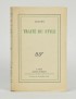 ARAGON Louis Traité du style Nouvelle Revue française 1928 édition originale papier vert grand papier