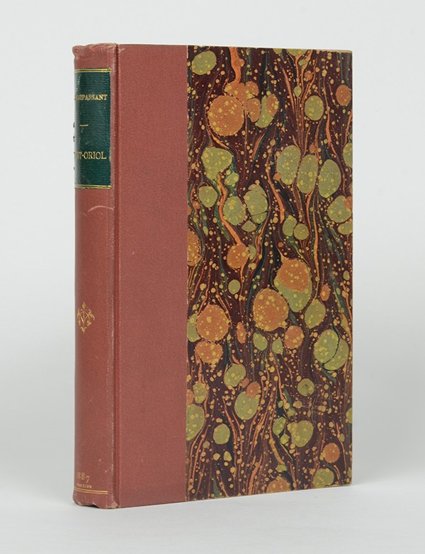 MAUPASSANT Guy de Mont-Oriol Victor-Havard 1887 édition originale relié en demi-percaline d'époque