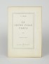 TOULET Paul-Jean La Jeune Fille verte Les Écrits nouveaux 1918 1919 édition pré-originale